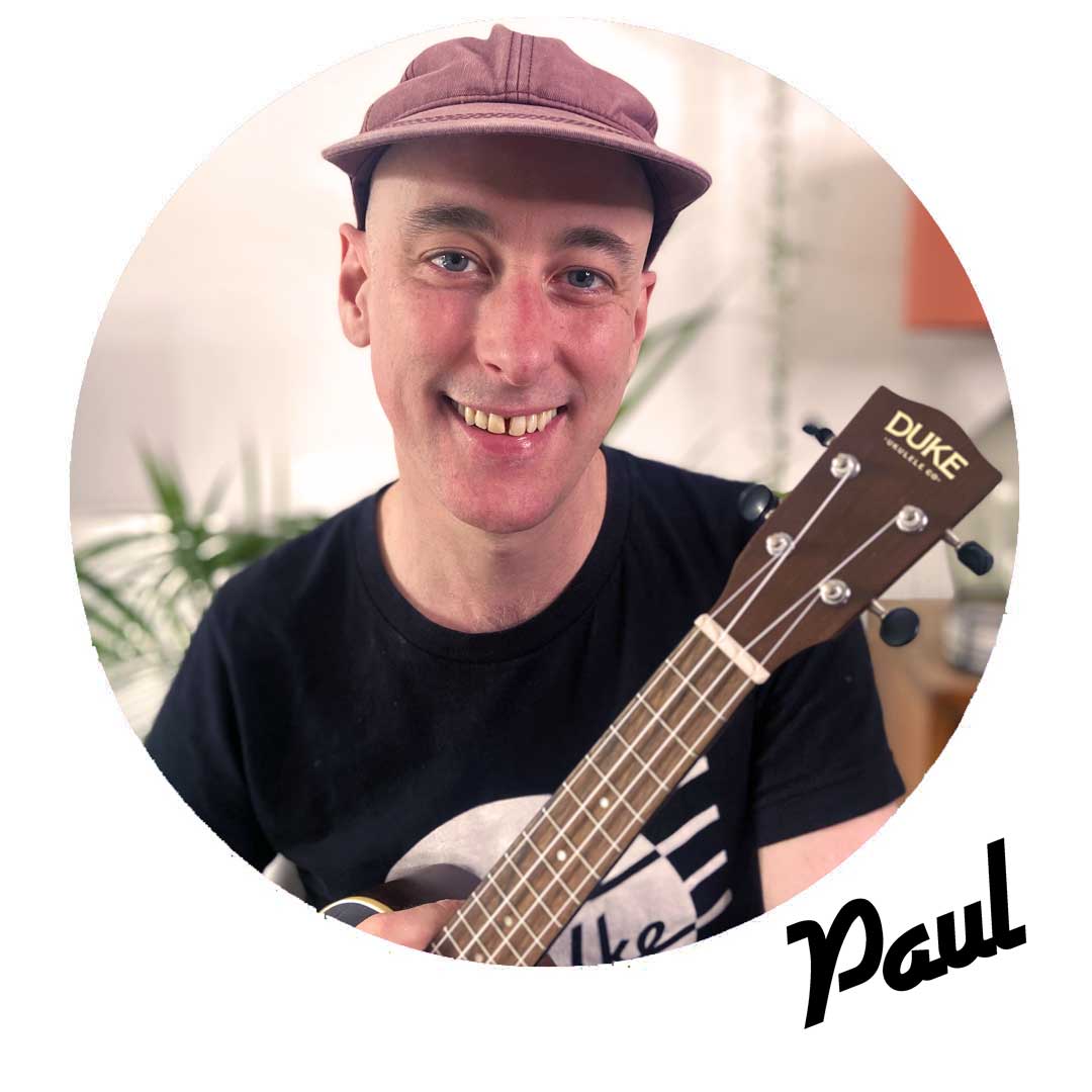Ukulele Lesson with Paul - Beginner to Advanced All Music Genres. Adults & Children 8yrs+