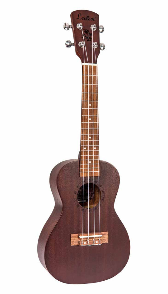 Laka Beginner Mahogany Concert Ukulele Dark Satin Wood Finish