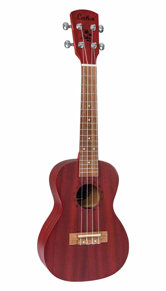 Laka Beginner Mahogany Concert Ukulele Dark Satin Wood Finish