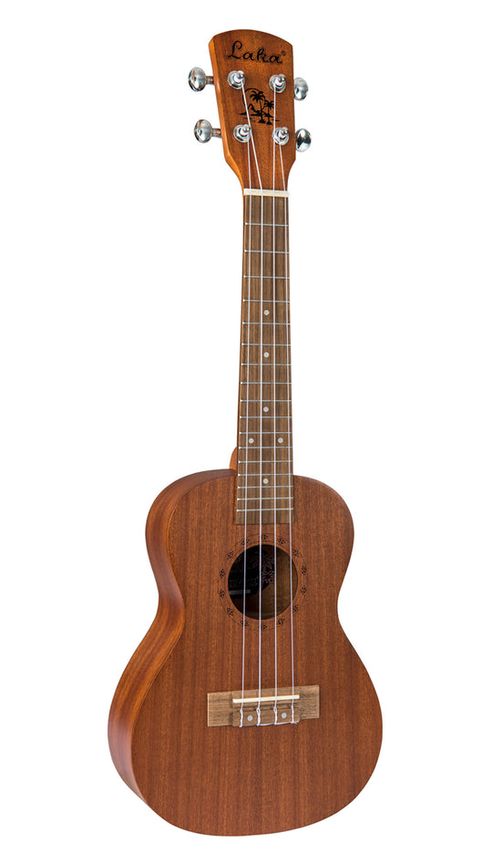 Laka Beginner Mahogany Concert Ukulele Dark Satin Wood Finish
