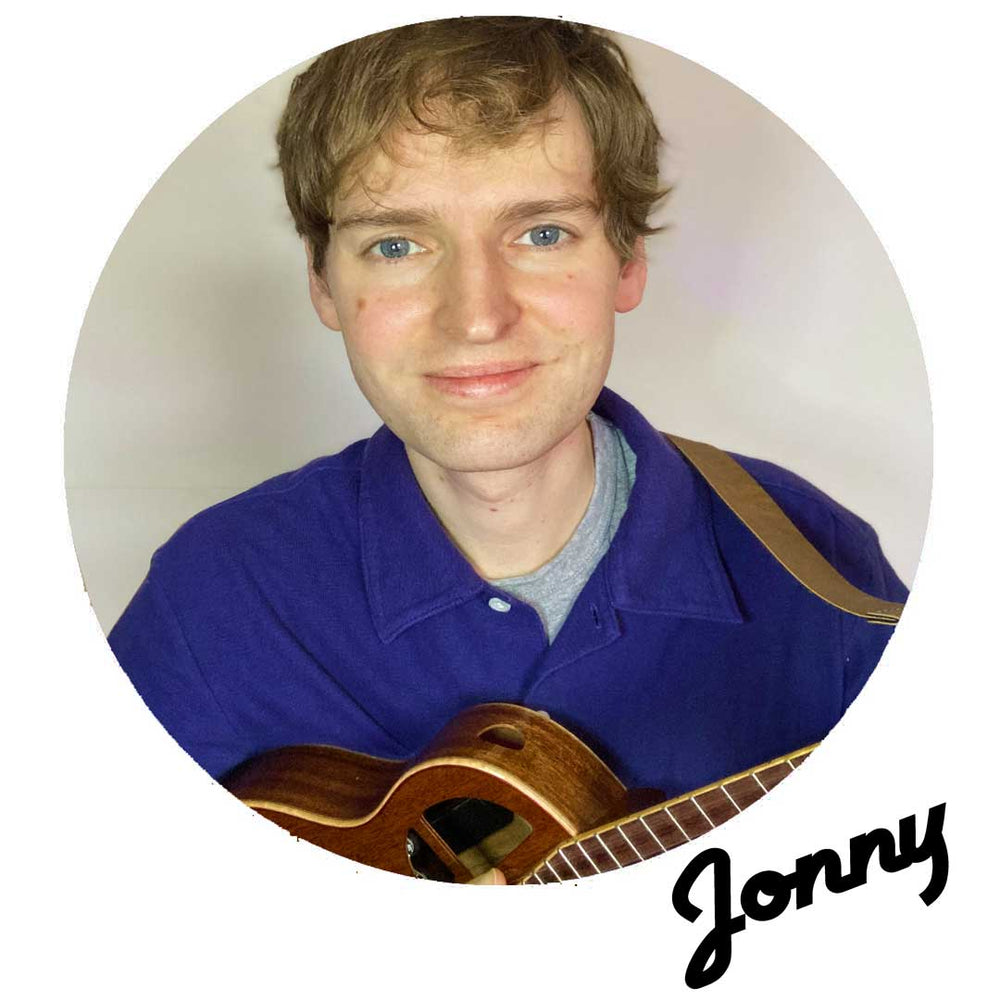 Ukulele Lesson with Jonny -  Pop, Rock, Folk, Country & Fingerstyle. Adults & Children 8yrs+