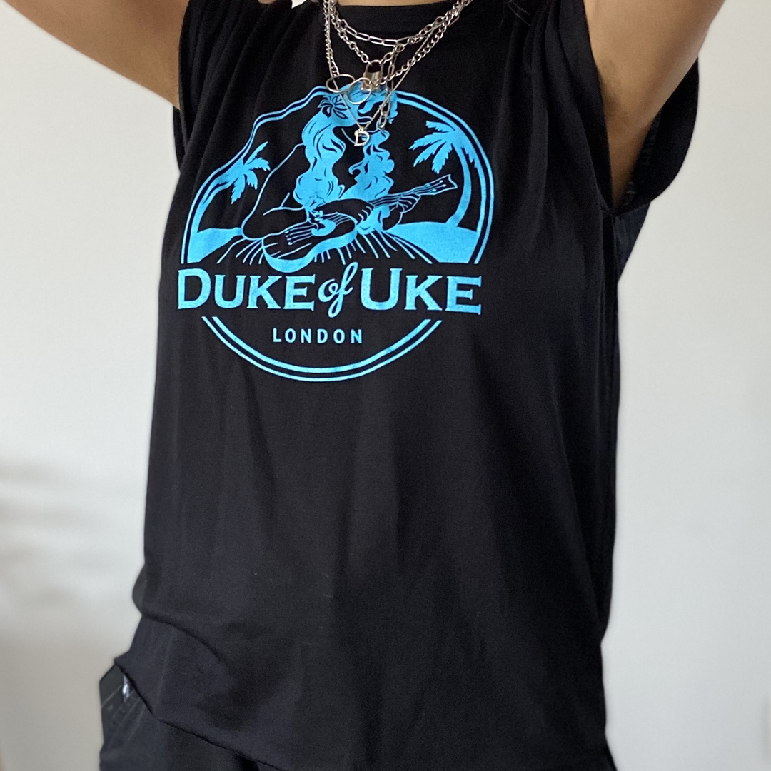 Duke of Uke Women's Flowy Capped Sleeve Tee