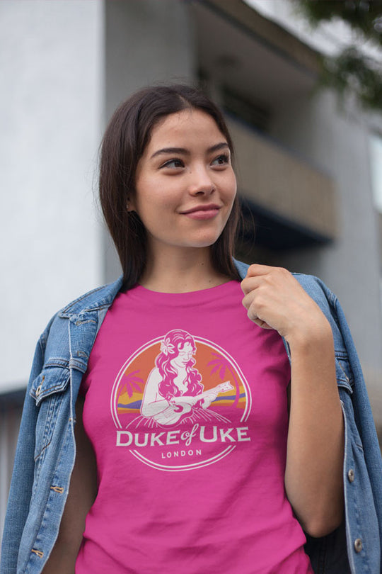 Duke of Uke Berry Pink Classic Unisex Tee