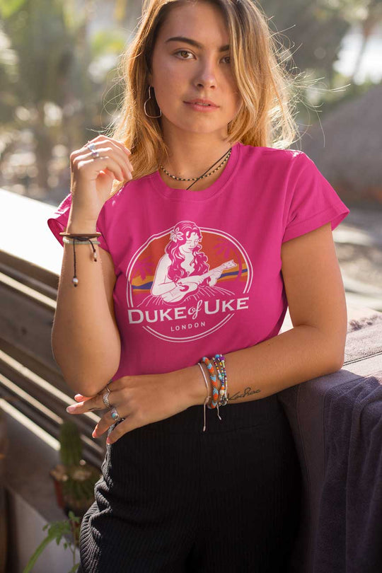 Duke of Uke Berry Pink Classic Unisex Tee