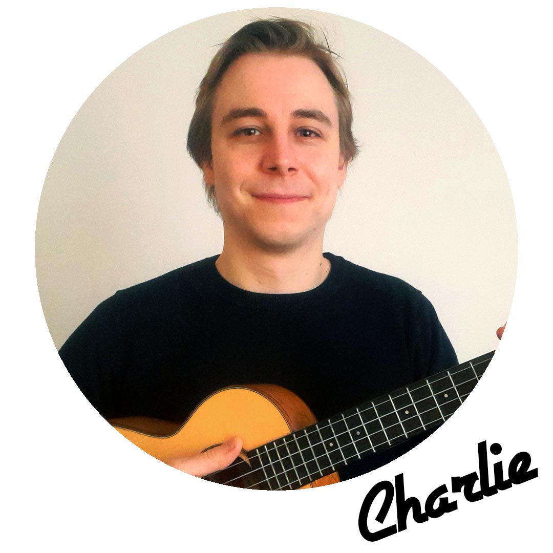 Ukulele Lesson with Charlie - Folk, Classical, Rock. Adults & Children 5yrs+